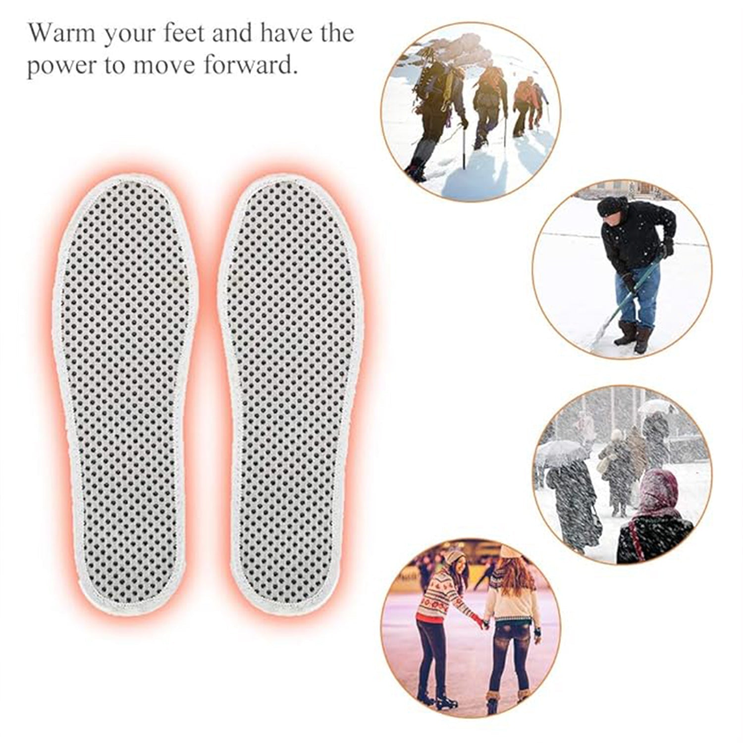 Massage Magnetic Self Heating Insole Shoe, Heating Insole for Women Men - Unisex Warm Insole - Thermal Insoles - Tourmaline Self Heating Shoe Inserts - Warm Shoe Pad (1 Pair) Massage Magnetic Self Heating Insole Shoe, Heating Insole for Women Men - Unisex Warm Insole - Thermal Insoles - Tourmaline Self Heating Shoe Inserts - Warm Shoe Pad (1 Pair)